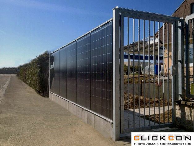 Photovoltaik Solar-Zaun